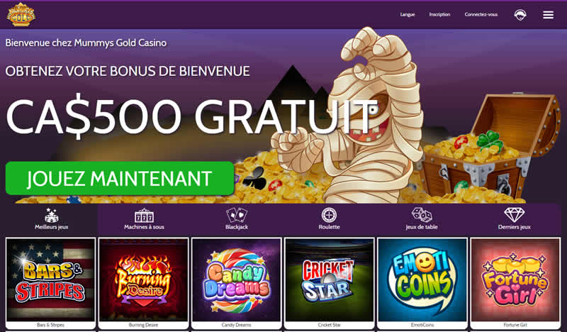 Un Casino en Ligne Pharaonique et 500 bonus gratuits