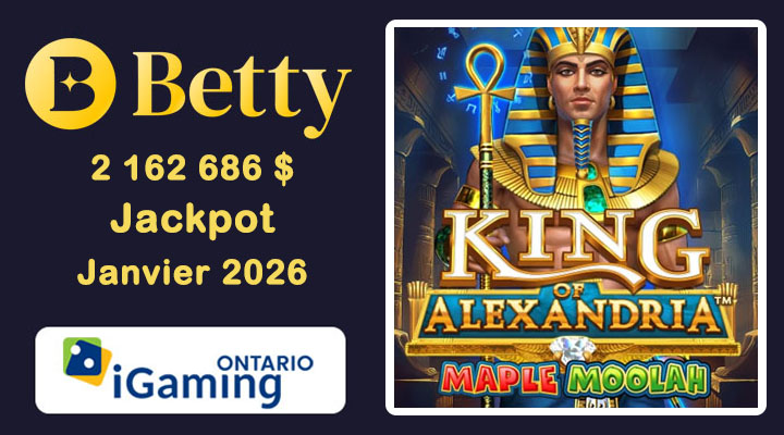 Jackpot Maple Moolah de 2,16 Millions de Dollars Gagné en Janvier 2026